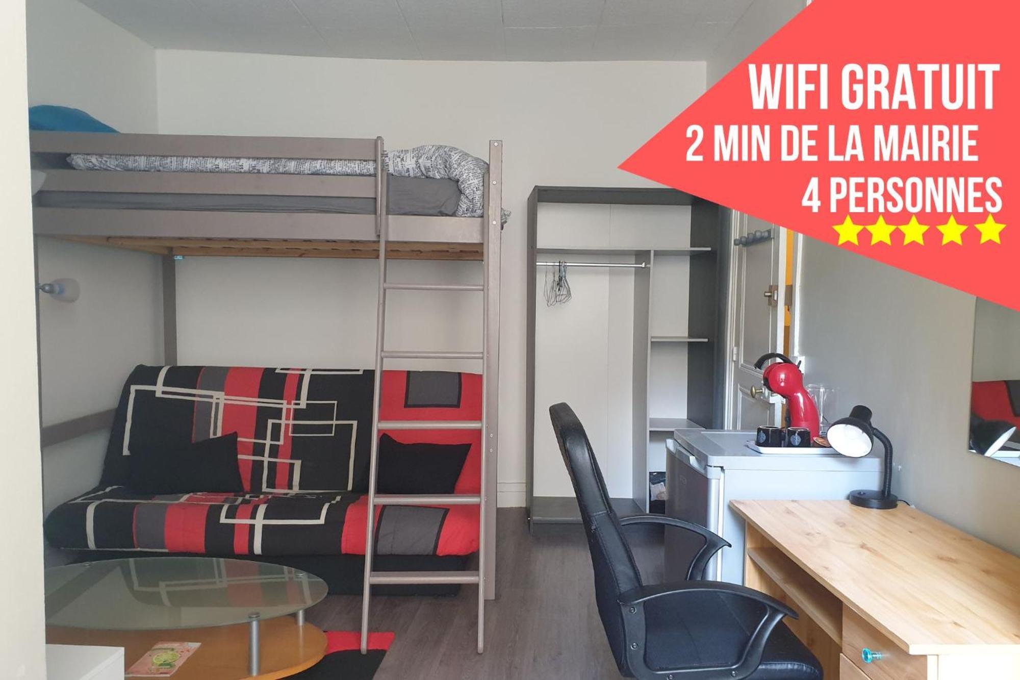 Chambres Poitiers Centre Ville - Salle De Bain, Refrigerateur, Tv Et Machine A Cafe Privatifs - Cuisine Commune - Terrasse - Hotel De Ville A 200M Szoba fotó